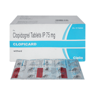 Clopicard 75mg Tablet