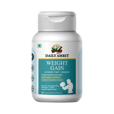 Daily Amrit Weight Gain Vegetarian Capsule