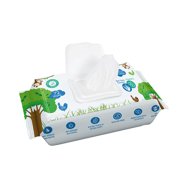 Arokleen Clean & Protect Baby Wipe (72 Each)