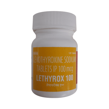 LETHYrox 100mg Tablet