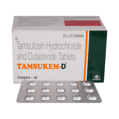 Tamsukem D 0.4mg/0.5mg Tablet