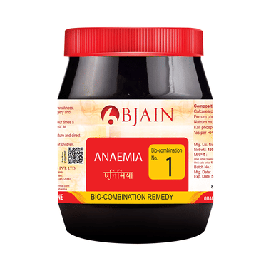 Bjain Bio-Combination No.01 (Anaemia) Tablet