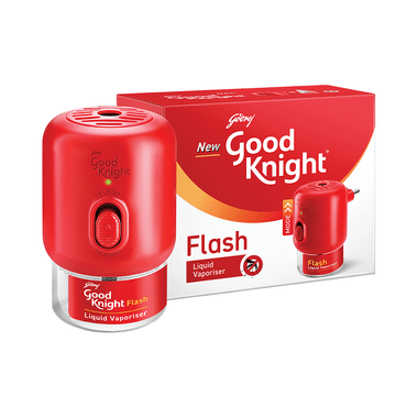Good Knight Gold Flash Machine with Gold Flash Refill(45ml) Combi Pack