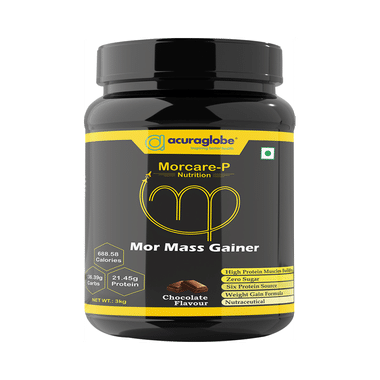 Acuraglobe Morcare-P Mor Mass Gainer Powder Chocolate