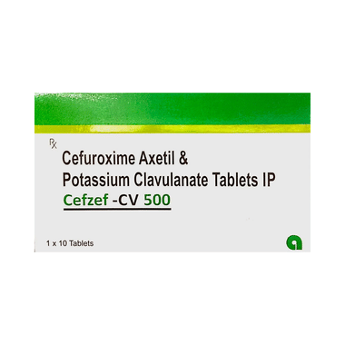 Cefzef-CV 500 Tablet