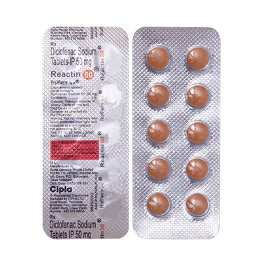 Reactin 50mg Tablet