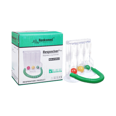 Reekomed Respociser Plus Respiratory Lung Exerciser