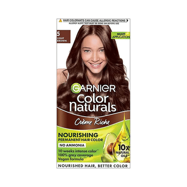 Garnier Color Naturals Creme Rich Hair Color Light Brown