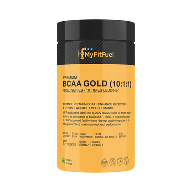 MyFitFuel Premium BCAA Gold (10:1:1) Orange