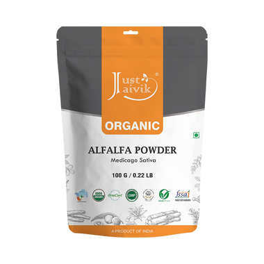 Just Jaivik Organic Alfalfa Powder