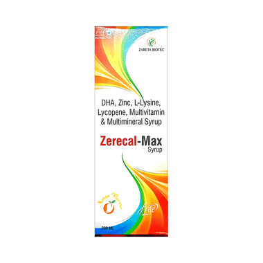 Zerecal-Max Syrup Mango Sugar Free