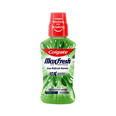 Colgate Fresh Tea MaxFresh Plax Antibacterial Mouth Wash