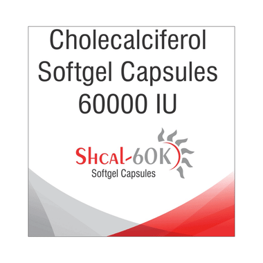Shcal 60K Soft Gelatin Capsule