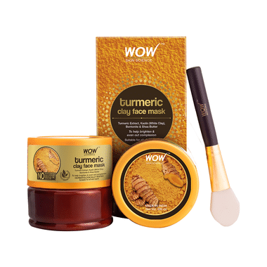 WOW Skin Science Turmeric Clay Face Mask