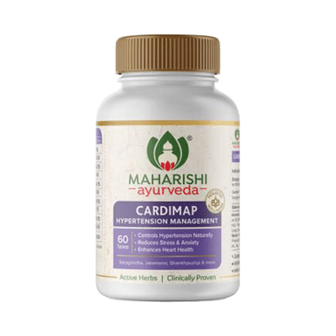Maharishi Ayurveda Cardimap Tablet | Reduces Stress & Anxiety | Supports Heart Health