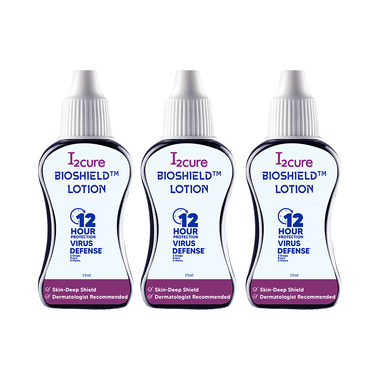 I2Cure BioShield Lotion | Alcohol-Free (15 Ml Each)