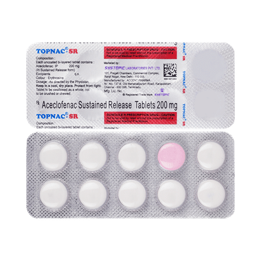 Topnac 200mg Tablet SR
