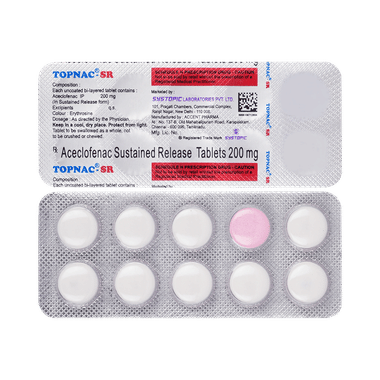 Topnac 200mg Tablet SR