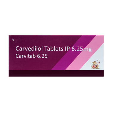 Carvitab 6.25 Tablet