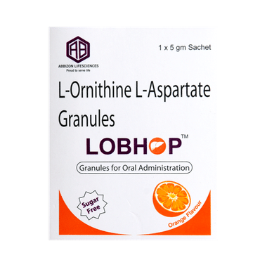 Lobhop Granules Orange Sugar Free