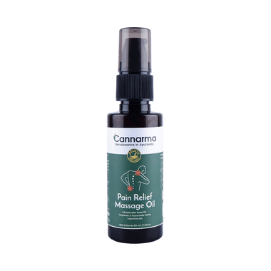 Cannarma Ayurvedic Pain Relief Massage Oil for Bone, Back & Joint Pain