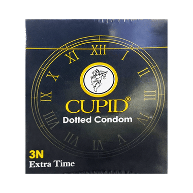 Cupid Dotted Condom Extra Time