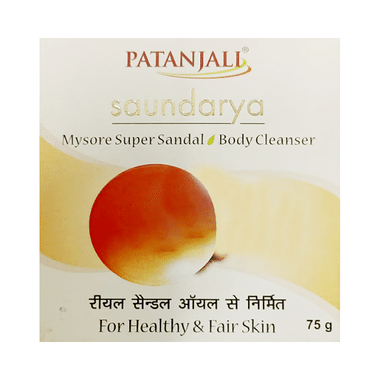 Patanjali Ayurveda Saundarya Mysore Super Sandal Body Cleanser