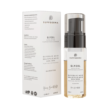 Suffderma Glycol Exfoliating Cleansing Foam