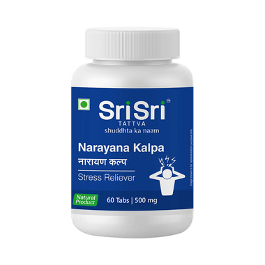 Sri Sri Tattva Narayana Kalpa 500mg Tablet | Helps Relieve Stress