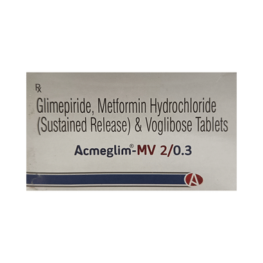 Acmeglim-MV 2/0.3 Tablet SR