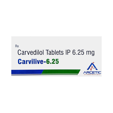 Carvilive 6.25 Tablet
