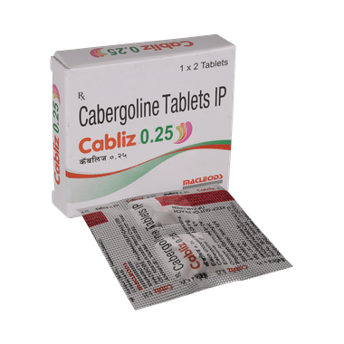 Cabliz 0.25mg Tablet