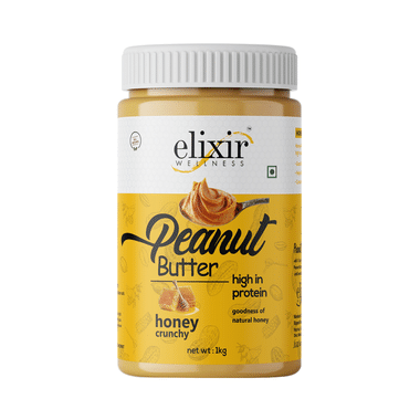 Elixir Wellness Honey Peanut Butter Crunchy