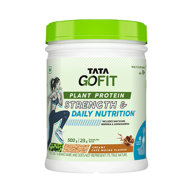 Tata Creamy Cafe Mocha Gofit Plant Protein Powder