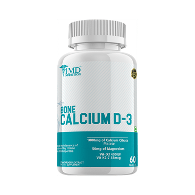 1MD Nutrition Bone Calcium D 3 Tablet