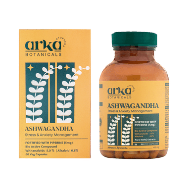 Arka Botanical Ashwagandha Veg Capsule