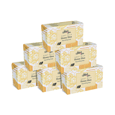 Mirah Belle Goat Milk Soap (125gm Each) Honey Shea