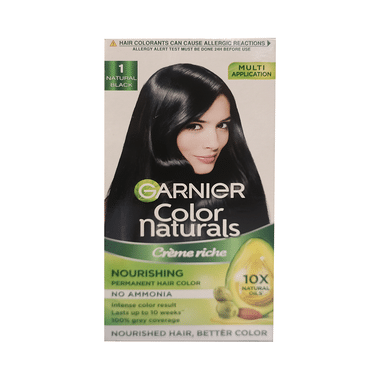 Garnier Color Naturals Creme Rich Hair Color Natural Black