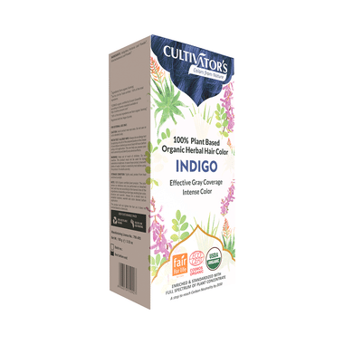 Cultivator's Organic Herbal Hair Color Indigo