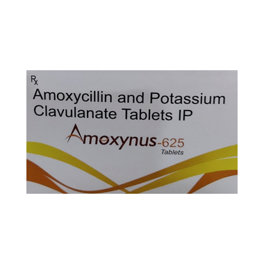 Amoxynus 625 Tablet