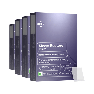 Setu Sleep: Restore Orally-Dissolving Strips (30 Each)