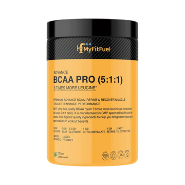 MyFitFuel Advance BCAA Pro (5:1:1) Unflavoured