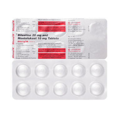 बिलाजैप एम 20mg/10mg टैबलेट