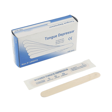 Bos Medicare Surgical Standard Wooden Tongue Depressor