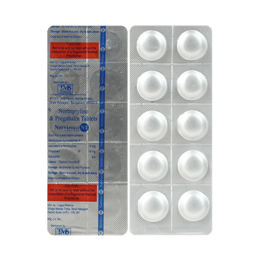 Nervimust NT 75mg/10mg Tablet