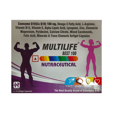 Multilife Best 100 Softgel Capsule