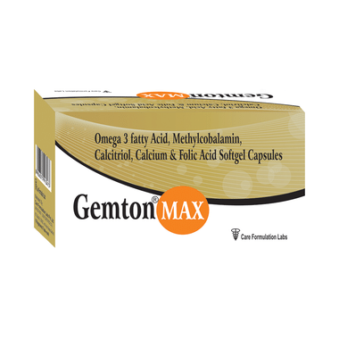 Gemton Max Softgel Capsule