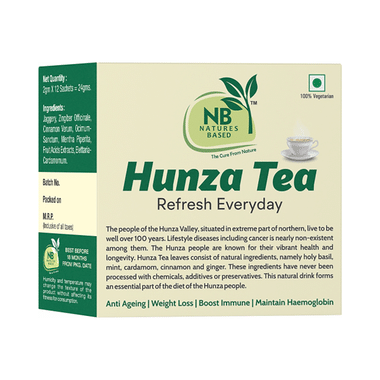 Natures Based Hunza Tea (2gm Each)