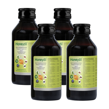 Honeydil Cough Syrup (100ml Each)