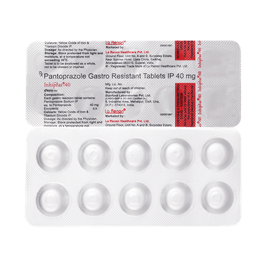 Inhipraz 40mg Tablet
